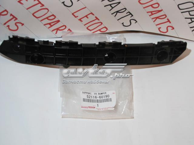 Soporte de parachoques delantero izquierdo 5211660190 Toyota