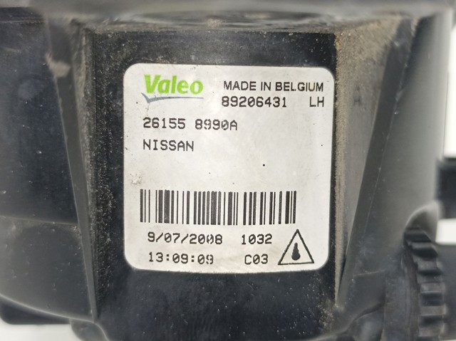 Faro antiniebla izquierdo Renault (RVI) 261558990A precio, desde 23,14 EUR