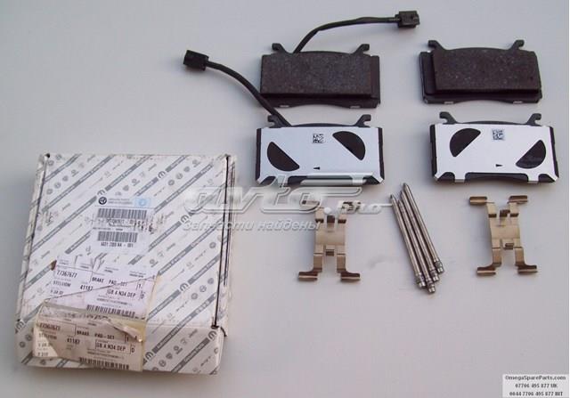 Pastillas de freno delanteras de disco FIAT 77367677