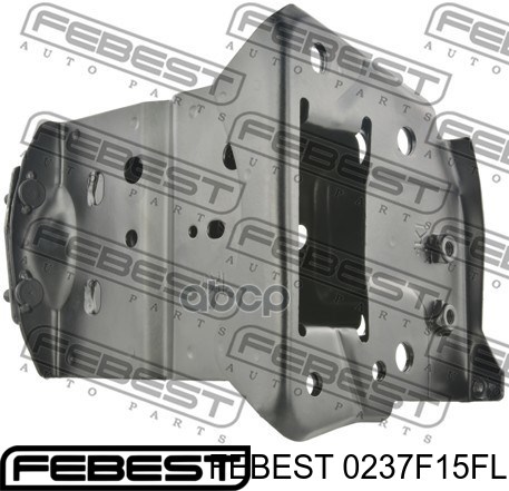 0237F15FL Febest soporte de amplificador de parachoques delantero