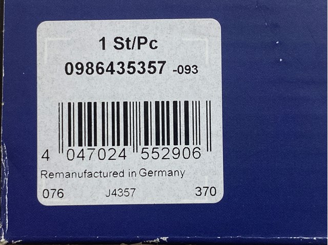 60224711 Vege inyector de combustible