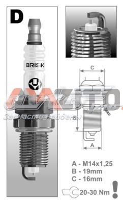 Comprar DR15YS9 Brisk Bujía de encendido