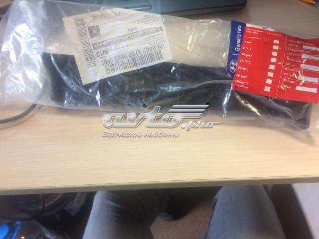 865282W000 Hyundai/Kia Soporte exterior derecho del parachoques delantero