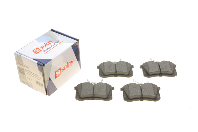 Pastillas de freno traseras 209057 Solgy