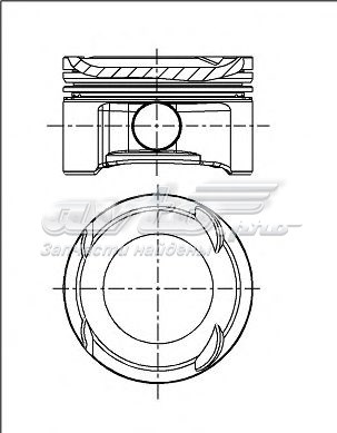 Pistón completo para 1 cilindro, STD Nural 8714130020