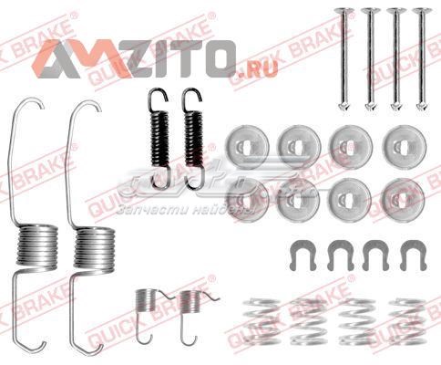 105-0637 Quick Brake kit de montaje, zapatas de freno traseras