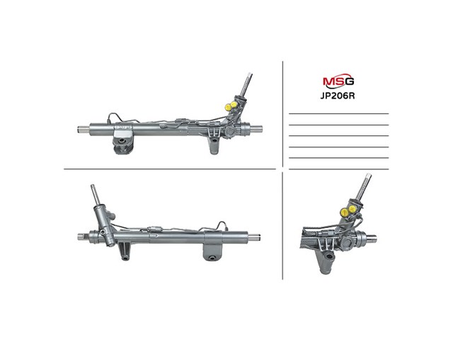 Comprar JP204R MSG Rebuilding Cremallera