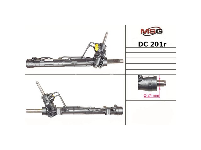 DC201R MSG Rebuilding Cremallera caja de direccion