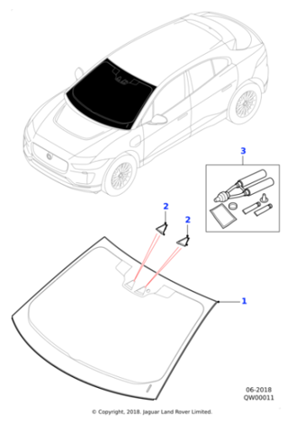 Parabrisas JAGUAR T4K20611