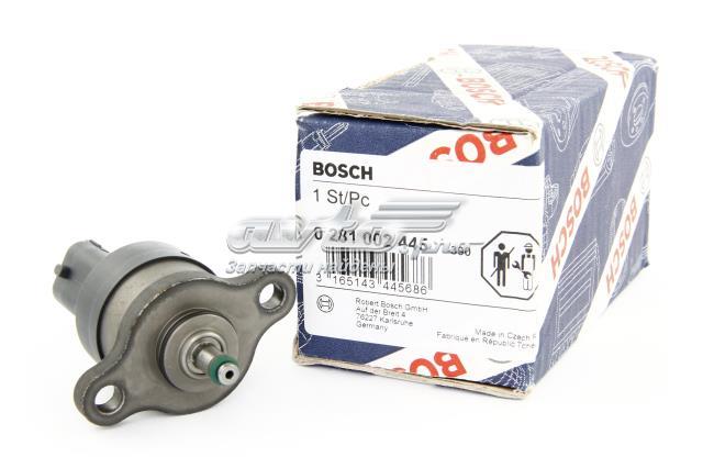 Regulador de presión de combustible, rampa de inyectores Bosch 0281002445