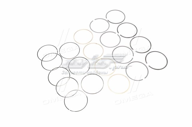 HCIC096S Parts-Mall Juego de anillos de pistón, motor, STD