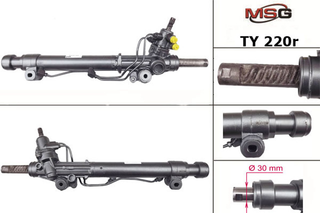 Cremallera de dirección TY220R MSG Rebuilding
