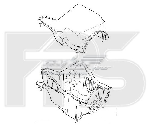 Caja del filtro de aire FP2533101 FPS