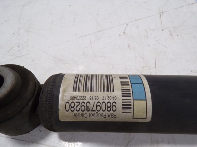 Amortiguador trasero 9809739280 Peugeot/Citroen