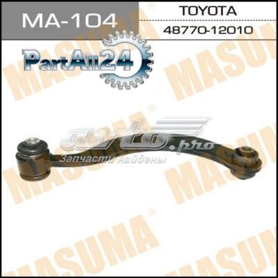 Brazo superior de suspensión trasera izquierdo/derecho MA104 Masuma
