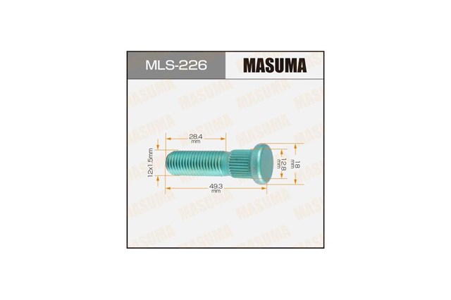 Perno de cubo MLS226 Masuma