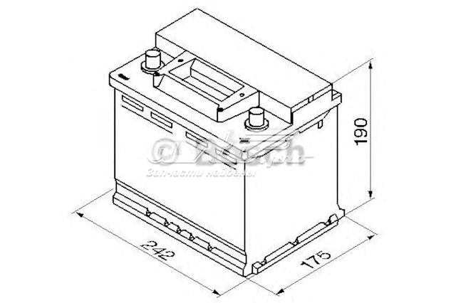 Batería de arranque HYUNDAI LP370APE062CH0