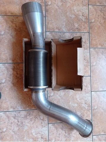 9604908447 Mercedes Tubo de escape delantero