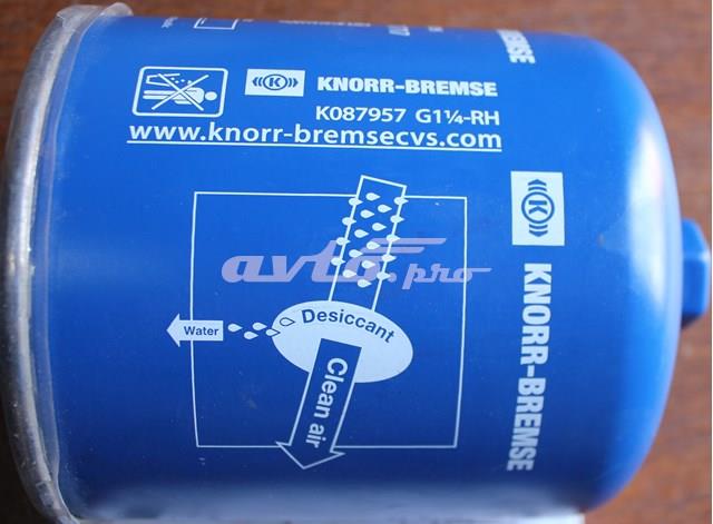 Filtro del desecador de aire (separador de agua y aceite) (camión) K087957 Knorr-bremse