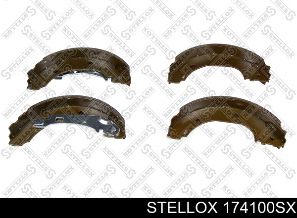 174100SX Stellox zapatas de frenos de tambor traseras