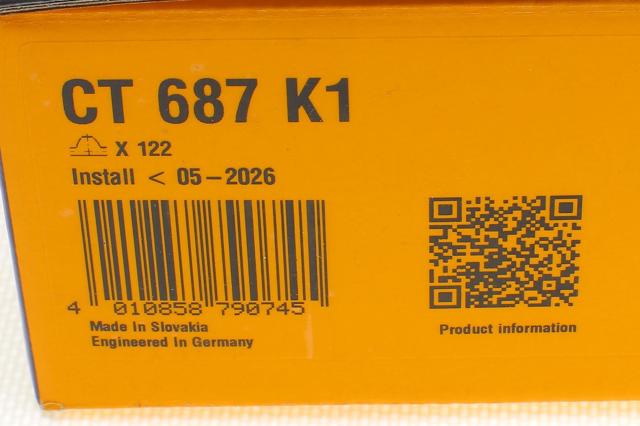 Comprar CT687K1 Continental/Siemens Kit de correa de distribución