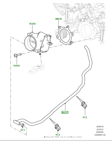 LR047457 Land Rover