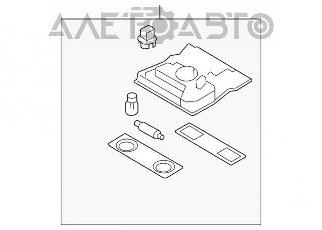 Luz interior (cabina) VOLKSWAGEN Passat CC (B7)