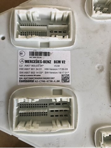 Comprar A6519003603 Mercedes ECU