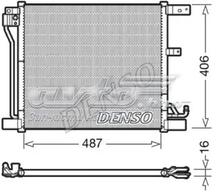 Condensador aire acondicionado VAN WEZEL 13005401