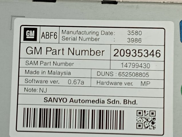 Comprar 20935346 Opel 