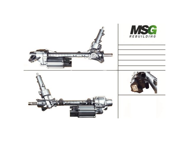 BW406NLR0R MSG Rebuilding Cremallera caja de direccion