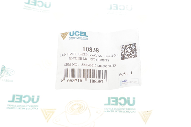 10838 Uc-el Soporte derecho del motor