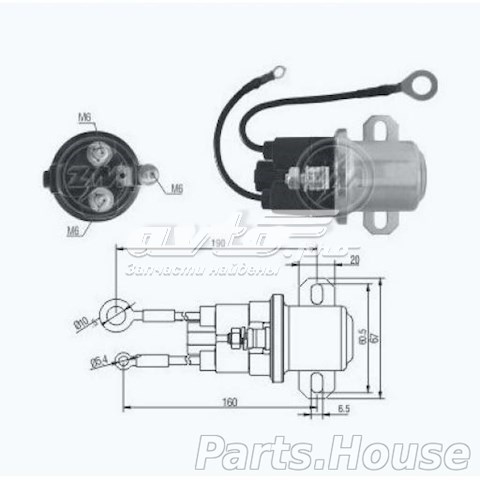 ZM3408 ZM interruptor magnético, estárter