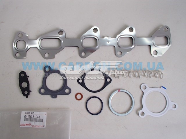 0417551041 Toyota junta de turbina, kit de montaje