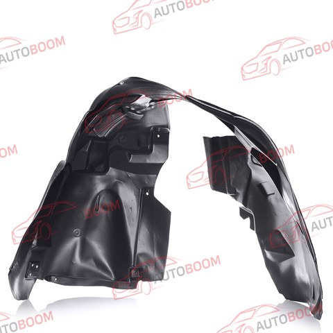 68254968AA Chrysler guardabarros interior derecho, aleta delantera