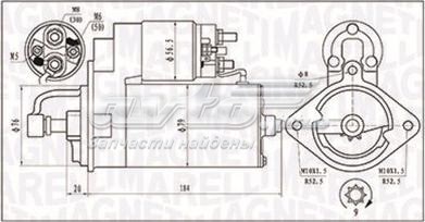 063720984010 Magneti Marelli motor de arranque