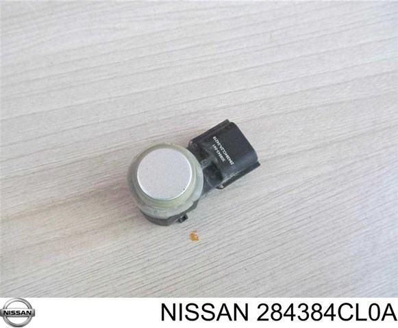 284384CL0A Nissan/Infiniti Sensor alarma de estacionamiento trasero 