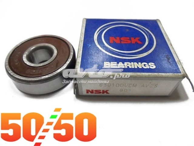 Cojinete alternador NSK 6301DDUCM