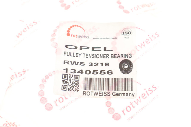 Polea tensora correa poli V RWS3216 Rotweiss