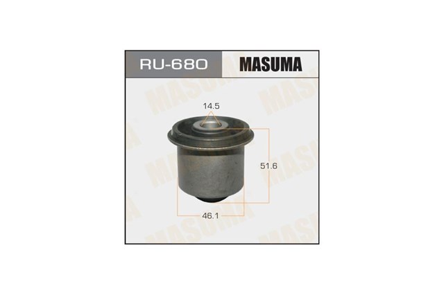 RU680 Masuma Buje del brazo de suspensión delantero superior