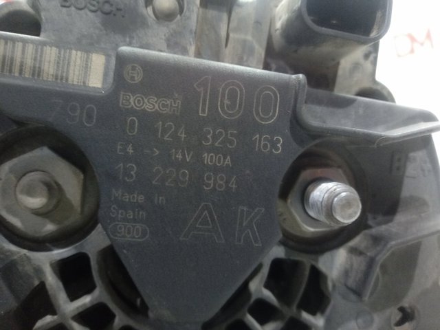 Alternador 0124325163 Opel
