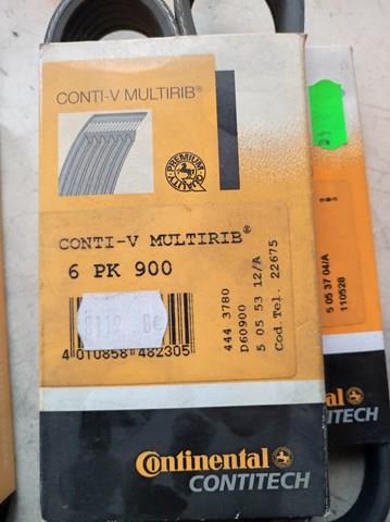 Correa de alternador 6PK900 Continental/Siemens