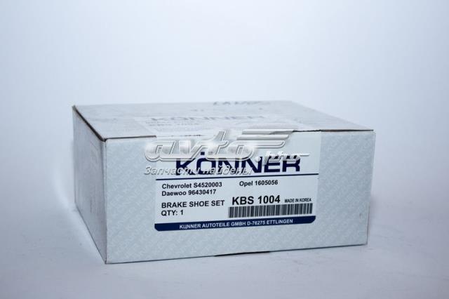 KBS1004 Konner Zapatas de freno de tambor traseras