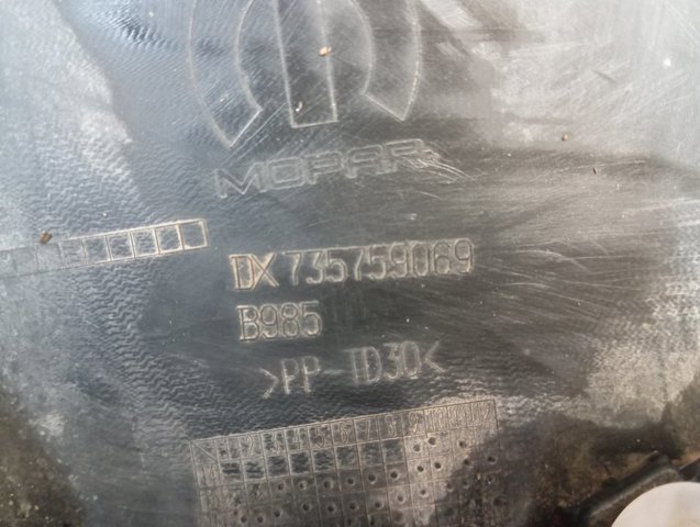 Comprar 735759145 Fiat/Alfa/Lancia Extensión de la aleta delantera derecha