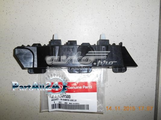 865134Y500 Hyundai/Kia soporte de parachoques delantero izquierdo