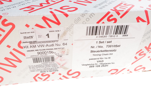 Kit de montaje de la cadena de distribución  Iwis 73510SET