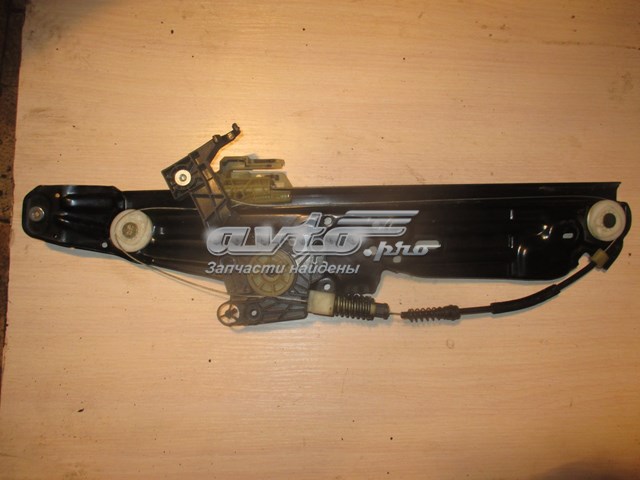 51357182616 BMW mecanismo de elevalunas, puerta trasera derecha