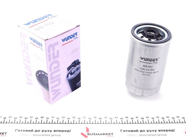 Filtro de combustible WUNDER WB902