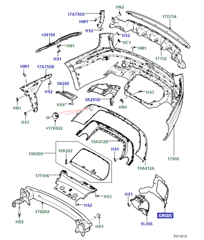 LR093576 Land Rover