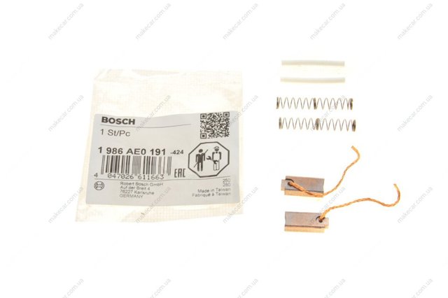 Comprar 1986AE0191 Bosch Escobillas alternador